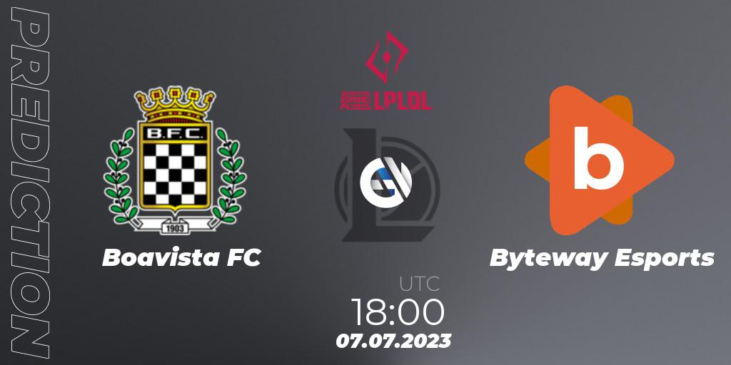Prognoza Boavista FC - Byteway Esports. 15.06.2023 at 18:00, LoL, LPLOL Split 2 2023 - Group Stage
