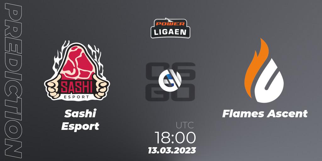Prognoza Sashi Esport - Flames Ascent. 13.03.23, CS2 (CS:GO), Dust2.dk Ligaen Season 22