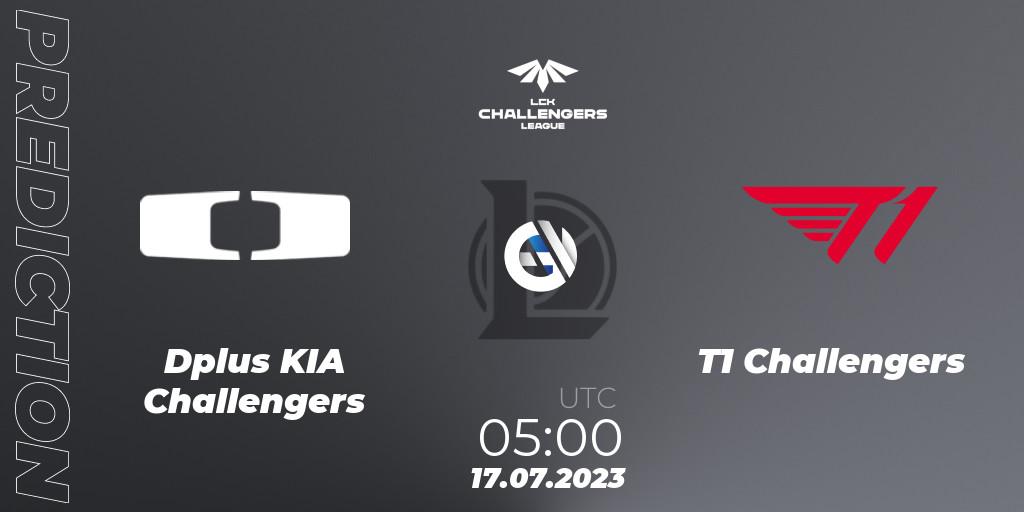Prognoza Dplus KIA Challengers - T1 Challengers. 17.07.23, LoL, LCK Challengers League 2023 Summer - Group Stage
