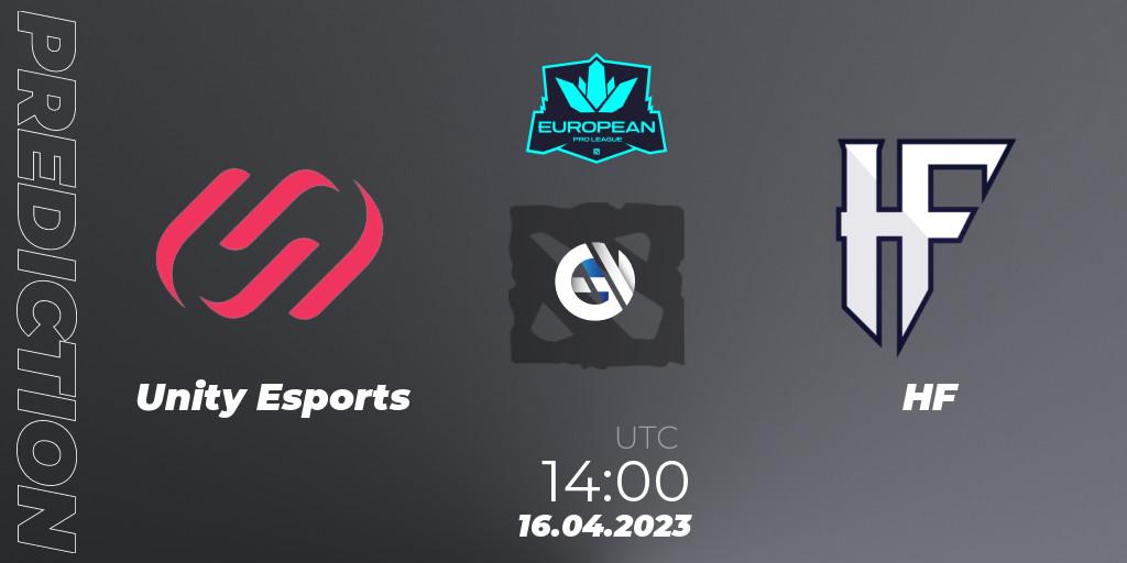 Prognoza Unity Esports - HF. 16.04.23, Dota 2, European Pro League Season 8