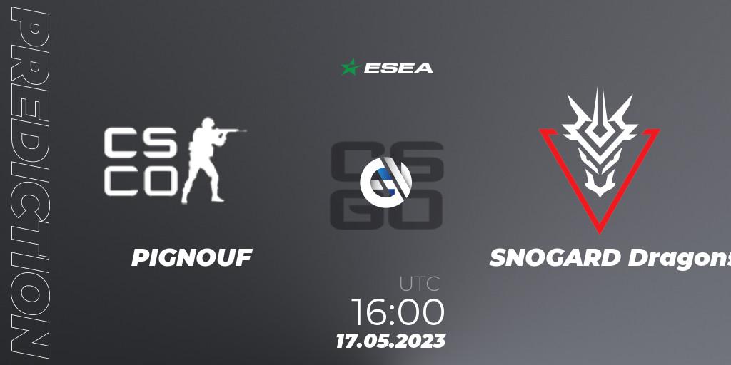 Prognoza Nakama Esports - SNOGARD Dragons. 17.05.2023 at 16:00, Counter-Strike (CS2), ESEA Season 45: Advanced Division - Europe