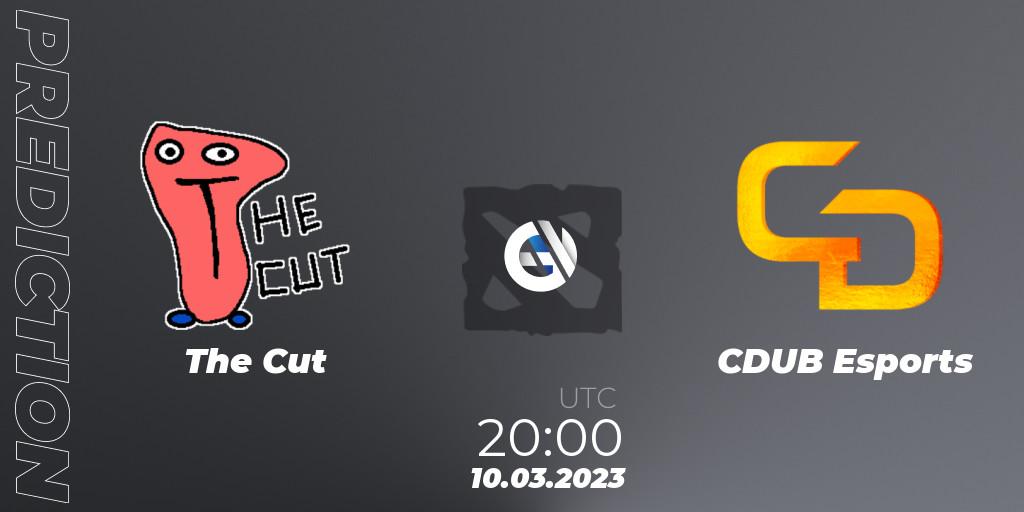 Prognoza The Cut - CDUB Esports. 10.03.23, Dota 2, TodayPay Invitational Season 4
