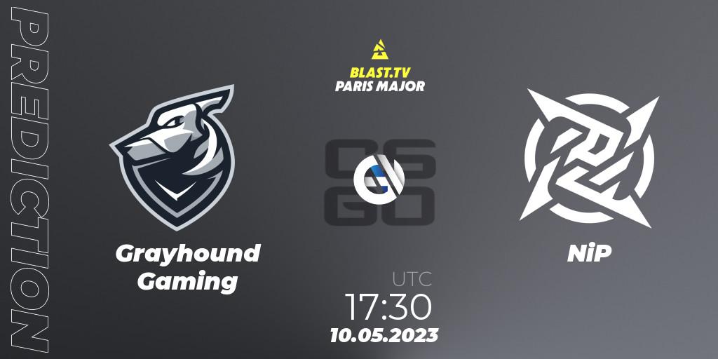 Prognoza Grayhound Gaming - NiP. 10.05.23, CS2 (CS:GO), BLAST Paris Major 2023 Challengers Stage