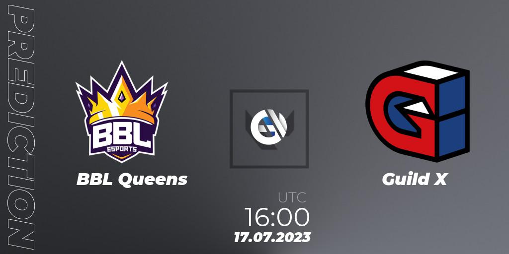 Prognoza BBL Queens - Guild X. 17.07.23, VALORANT, VCT 2023: Game Changers EMEA Series 2 - Group Stage