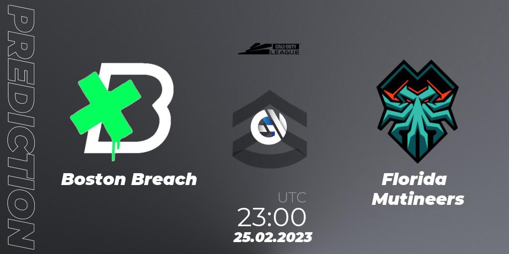 Prognoza Boston Breach - Florida Mutineers. 25.02.2023 at 23:00, Call of Duty, Call of Duty League 2023: Stage 3 Major Qualifiers