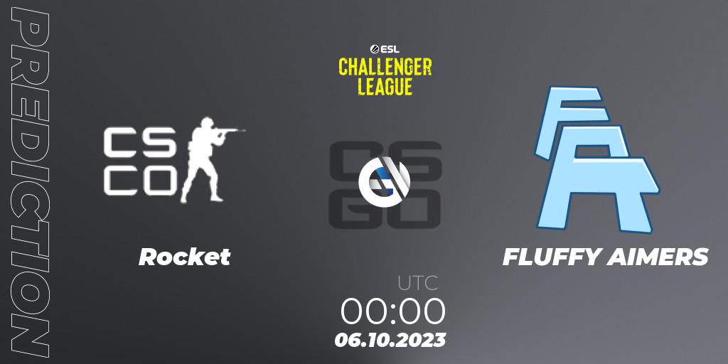 Prognoza Rocket - FLUFFY AIMERS. 22.11.2023 at 22:30, Counter-Strike (CS2), ESL Challenger League Season 46: North America