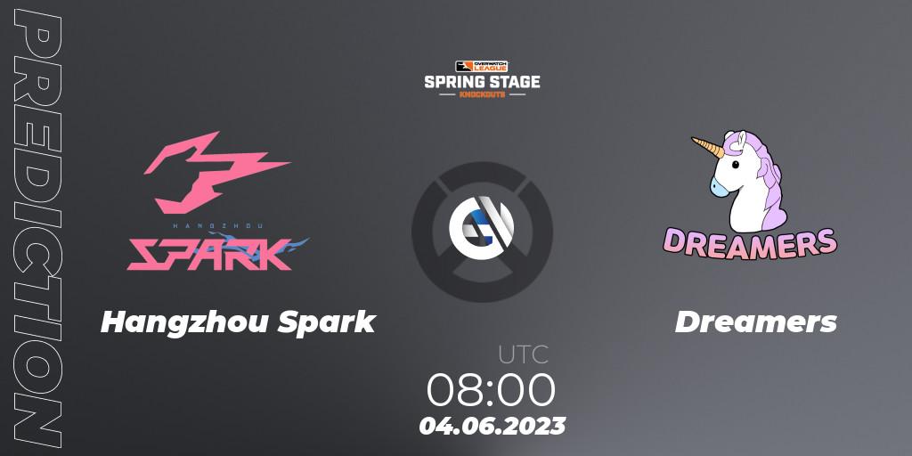 Prognoza Hangzhou Spark - Dreamers. 04.06.2023 at 08:00, Overwatch, OWL Stage Knockouts Spring 2023