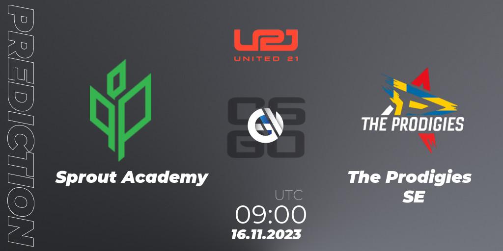 Prognoza Sprout Academy - The Prodigies SE. 16.11.2023 at 09:00, Counter-Strike (CS2), United21 Season 8