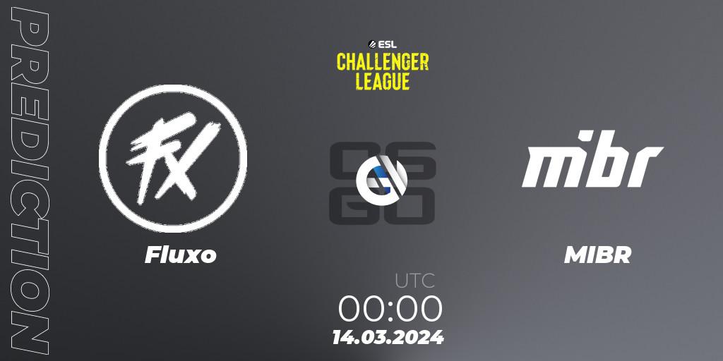 Prognoza Fluxo - MIBR. 06.04.2024 at 00:00, Counter-Strike (CS2), ESL Challenger League Season 47: South America