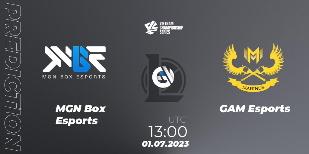 Prognoza MGN Box Esports - GAM Esports. 01.07.2023 at 12:10, LoL, VCS Dusk 2023