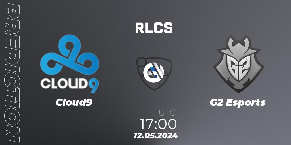 Prognoza Cloud9 - G2 Esports. 12.05.2024 at 17:00, Rocket League, RLCS 2024 - Major 2: NA Open Qualifier 5