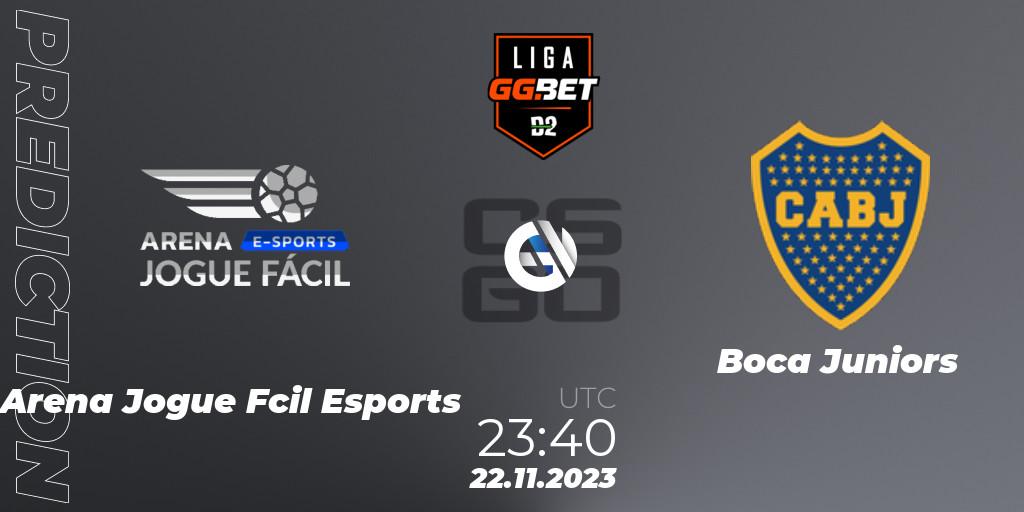 Prognoza Arena Jogue Fácil Esports - Boca Juniors. 22.11.23, CS2 (CS:GO), Dust2 Brasil Liga Season 2