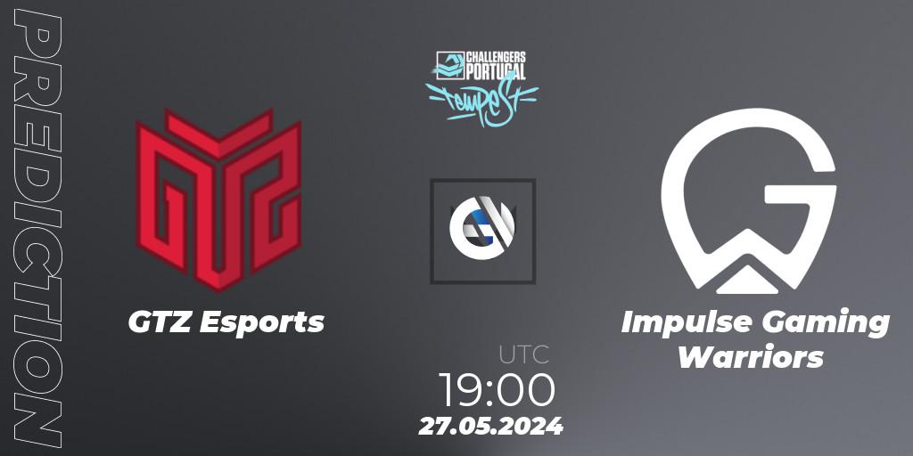 Prognoza GTZ Esports - Impulse Gaming Warriors. 27.05.2024 at 18:00, VALORANT, VALORANT Challengers 2024 Portugal: Tempest Split 2