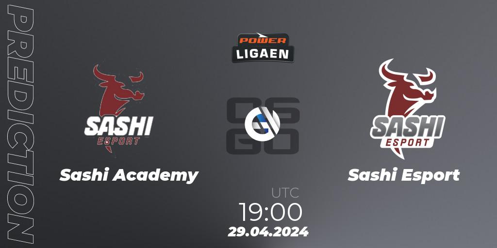 Prognoza Sashi Academy - Sashi Esport. 29.04.2024 at 19:00, Counter-Strike (CS2), Dust2.dk Ligaen Season 26