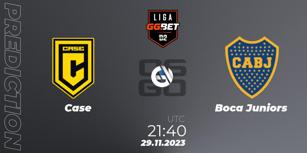 Prognoza Case - Boca Juniors. 29.11.23, CS2 (CS:GO), Dust2 Brasil Liga Season 2