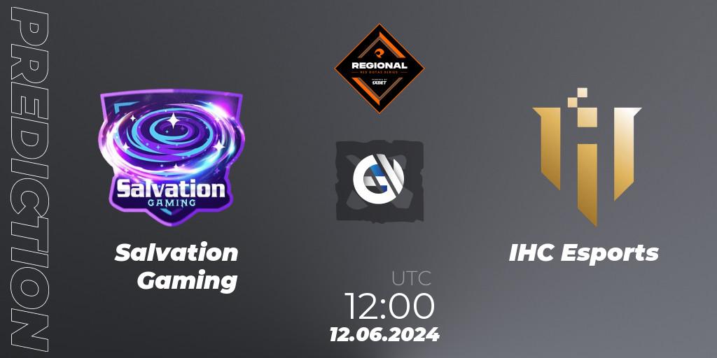 Prognoza Salvation Gaming - IHC Esports. 12.06.2024 at 13:00, Dota 2, RES Regional Series: SEA #3