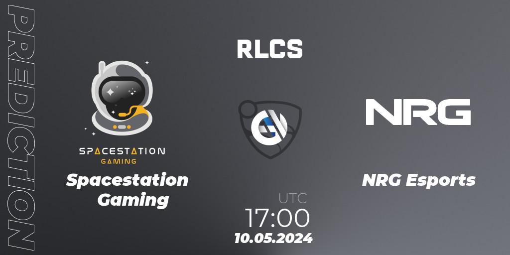 Prognoza Spacestation Gaming - NRG Esports. 10.05.2024 at 17:00, Rocket League, RLCS 2024 - Major 2: NA Open Qualifier 5