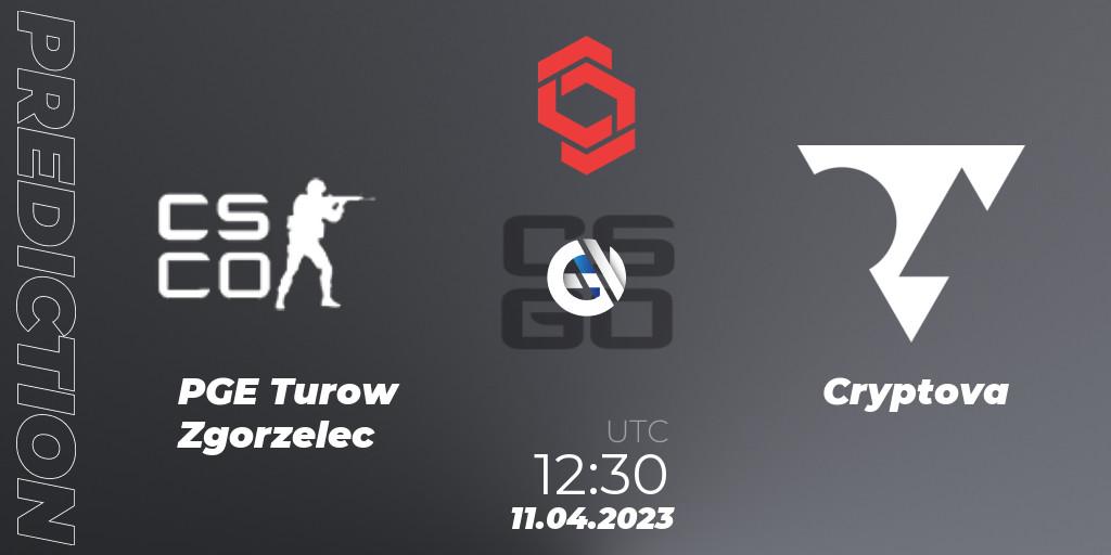 Prognoza PGE Turow Zgorzelec - Cryptova. 11.04.2023 at 12:30, Counter-Strike (CS2), CCT Central Europe Series #6: Closed Qualifier