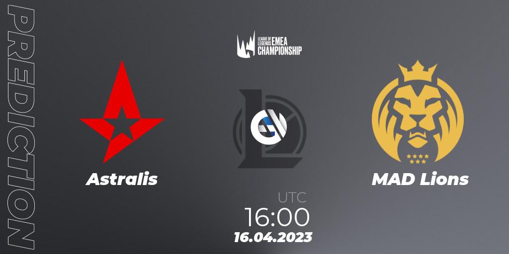 Prognoza Astralis - MAD Lions. 16.04.2023 at 16:00, LoL, LEC Spring 2023 - Group Stage