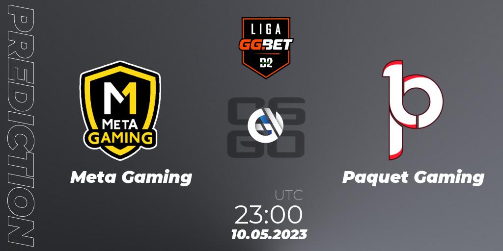 Prognoza Meta Gaming Brasil - Paquetá Gaming. 10.05.2023 at 23:00, Counter-Strike (CS2), Dust2 Brasil Liga Season 1