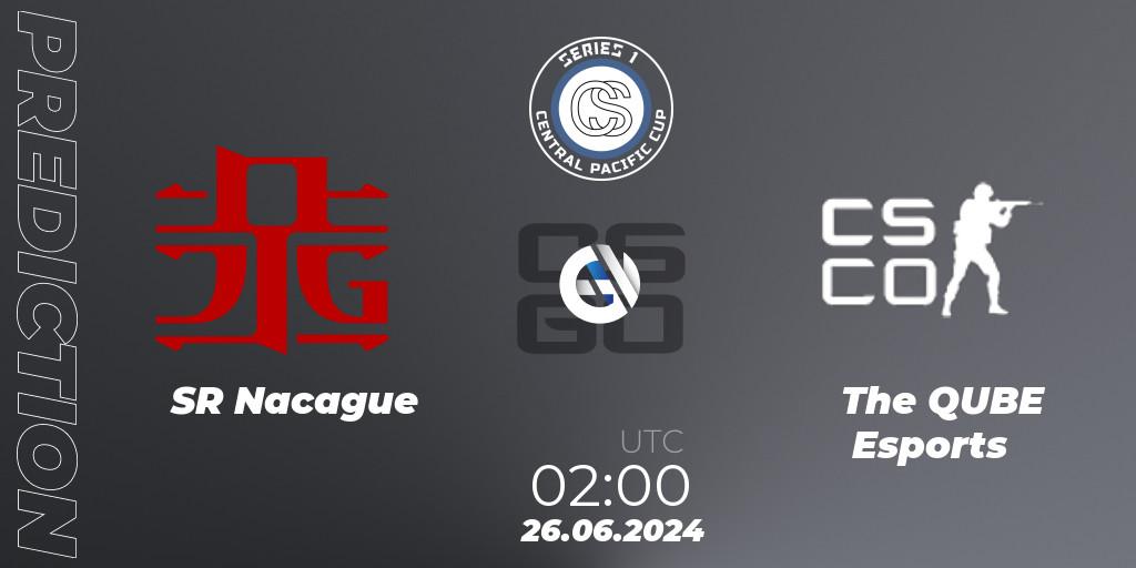 Prognoza SR Nacague - The QUBE Esports. 26.06.2024 at 02:00, Counter-Strike (CS2), Central Pacific Cup: Series 1