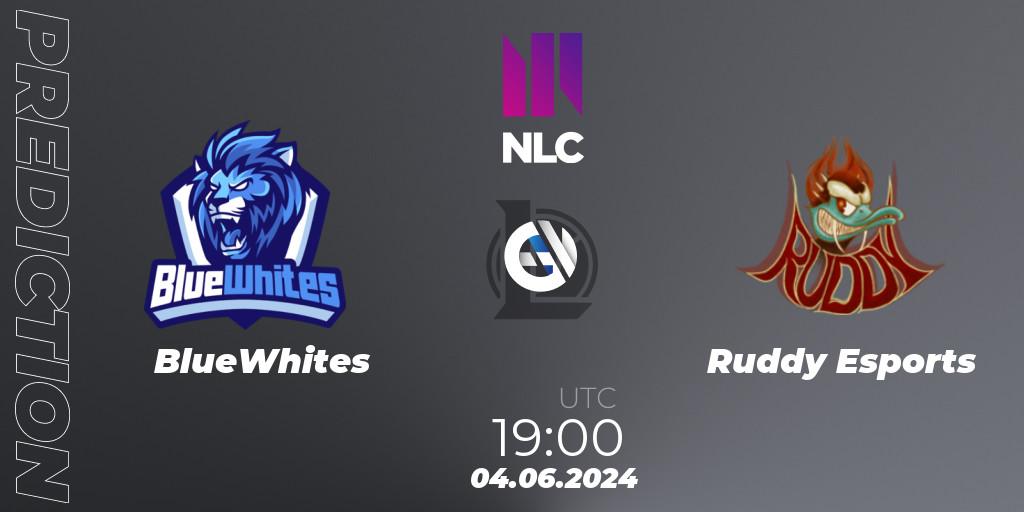 Prognoza BlueWhites - Ruddy Esports. 04.06.2024 at 19:00, LoL, NLC 1st Division Summer 2024