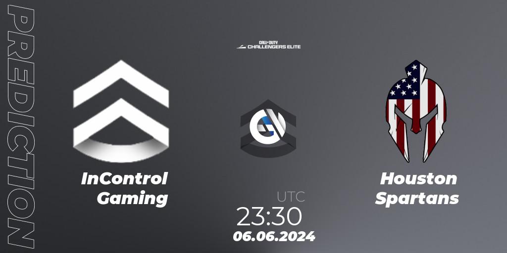 Prognoza InControl Gaming - Houston Spartans. 06.06.2024 at 22:30, Call of Duty, Call of Duty Challengers 2024 - Elite 3: NA