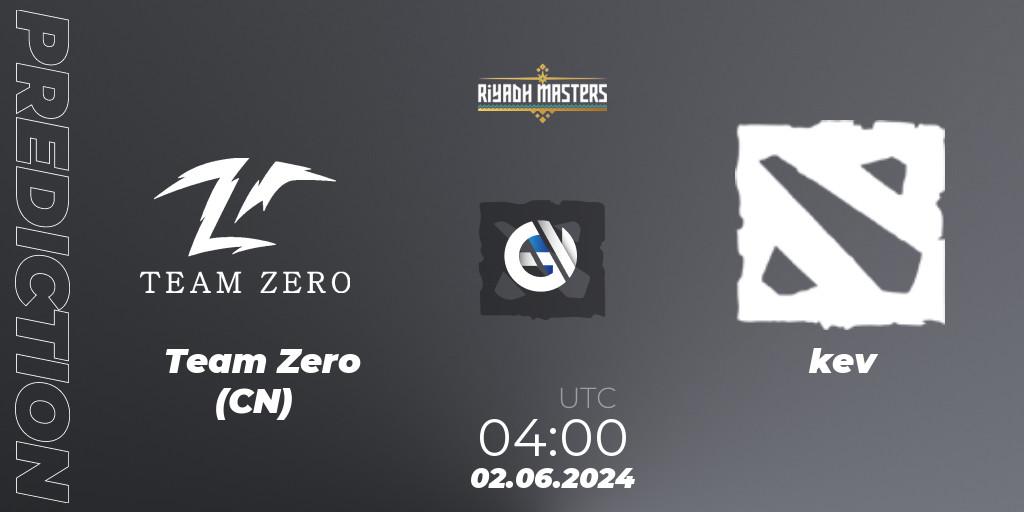 Prognoza Team Zero (CN) - kev. 02.06.2024 at 04:00, Dota 2, Riyadh Masters 2024: China Closed Qualifier