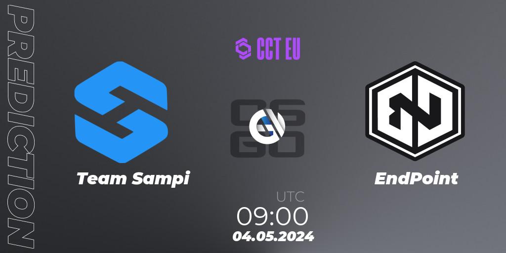 Prognoza Team Sampi - EndPoint. 04.05.2024 at 09:00, Counter-Strike (CS2), CCT Season 2 Europe Series 2 