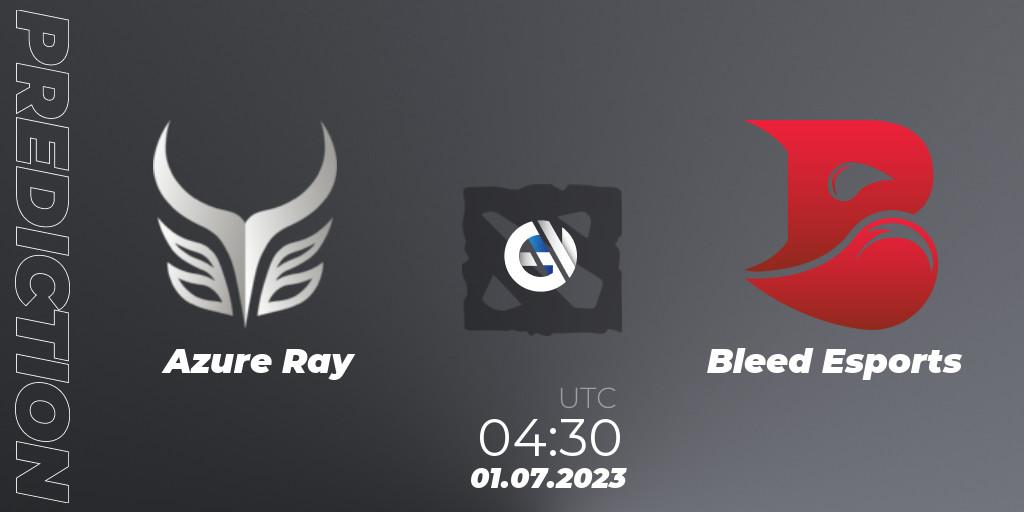 Prognoza Azure Ray - Bleed Esports. 01.07.2023 at 04:32, Dota 2, Bali Major 2023 - Group Stage