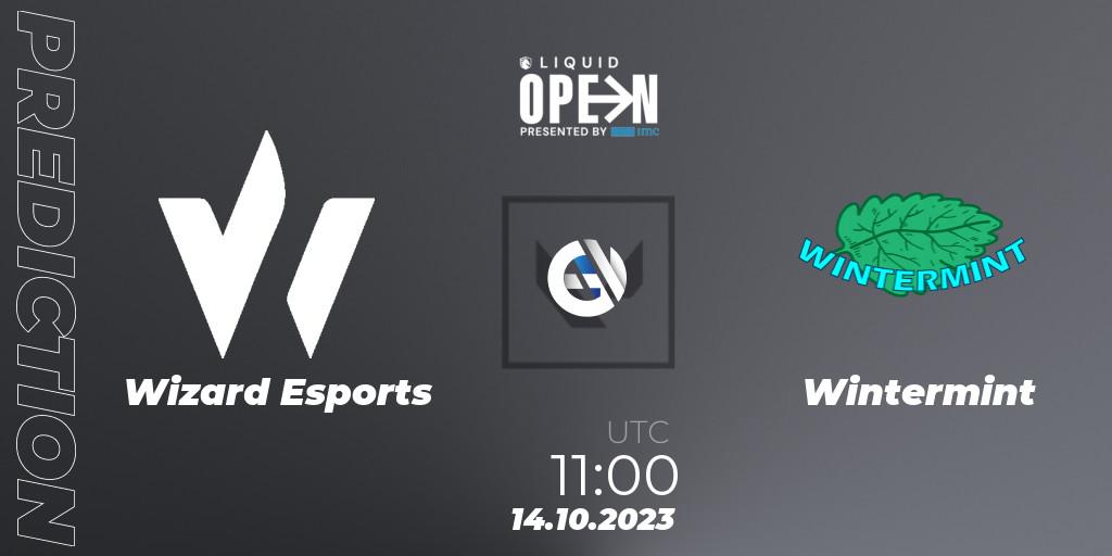 Prognoza Wizard Esports - Wintermint. 14.10.2023 at 11:00, VALORANT, Liquid Open 2023 - Europe