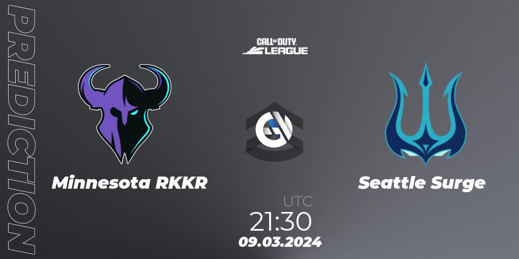 Prognoza Minnesota RØKKR - Seattle Surge. 09.03.2024 at 21:30, Call of Duty, Call of Duty League 2024: Stage 2 Major Qualifiers