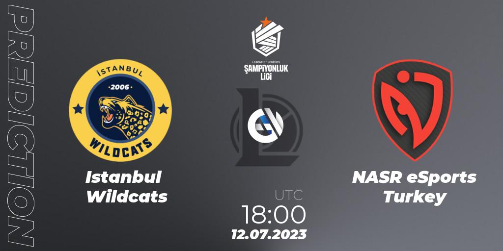 Prognoza Istanbul Wildcats - NASR eSports Turkey. 13.07.2023 at 18:00, LoL, TCL Summer 2023 - Group Stage