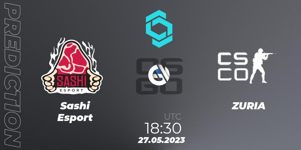 Prognoza Sashi Esport - ZURIA. 27.05.23, CS2 (CS:GO), CCT North Europe Series 5 Closed Qualifier
