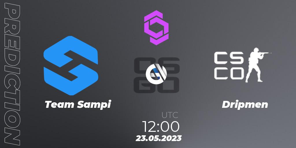 Prognoza Team Sampi - Dripmen. 23.05.23, CS2 (CS:GO), CCT West Europe Series 4