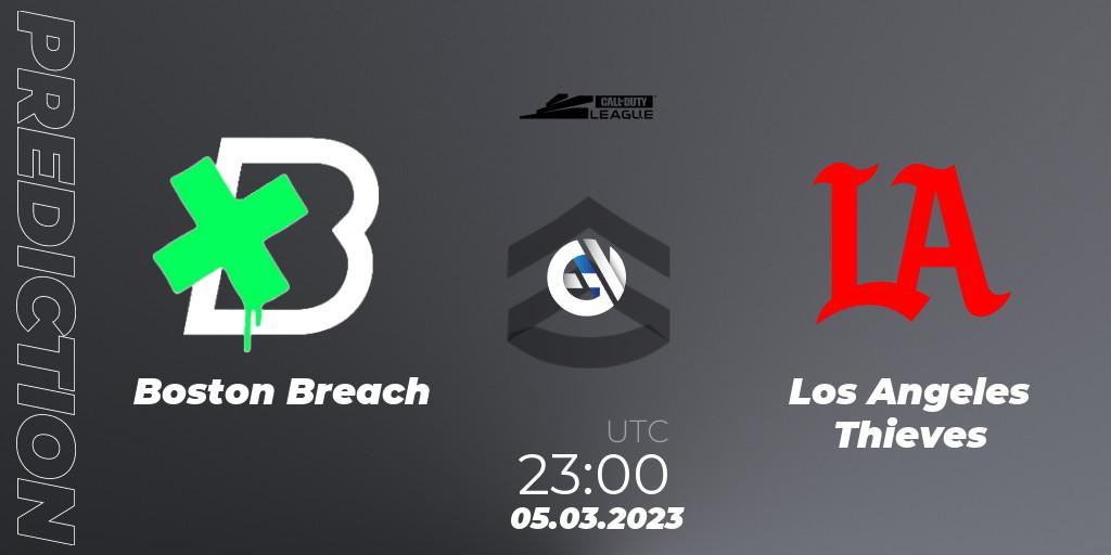 Prognoza Boston Breach - Los Angeles Thieves. 05.03.2023 at 23:00, Call of Duty, Call of Duty League 2023: Stage 3 Major Qualifiers