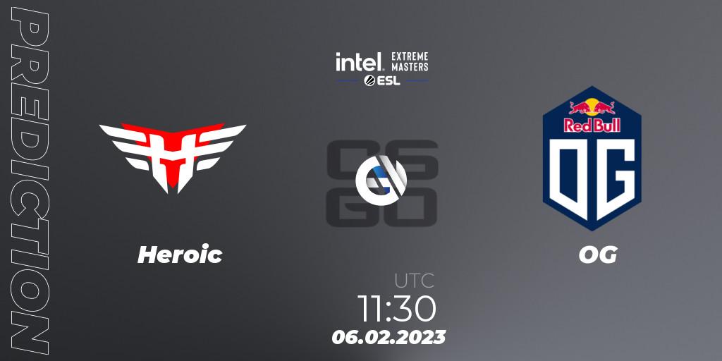Prognoza Heroic - OG. 06.02.2023 at 11:30, Counter-Strike (CS2), IEM Katowice 2023