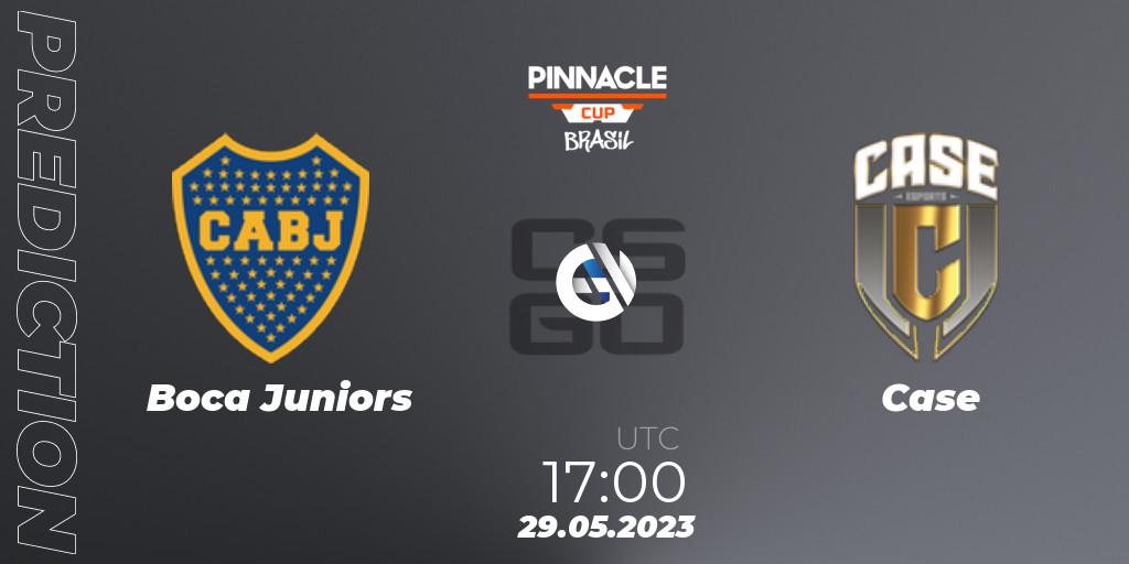 Prognoza Boca Juniors - Case. 29.05.2023 at 14:00, Counter-Strike (CS2), Pinnacle Brazil Cup 1