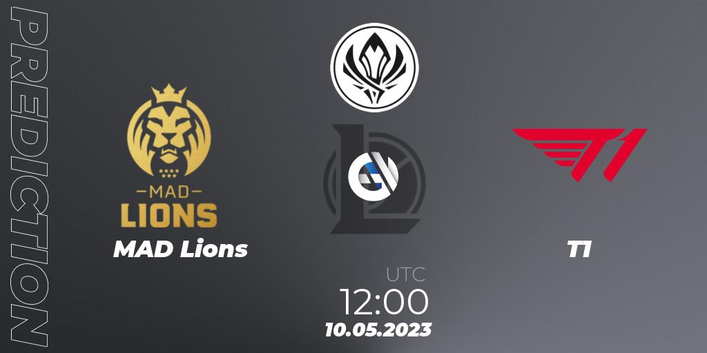 Prognoza MAD Lions - T1. 10.05.2023 at 12:00, LoL, MSI 2023 - Playoff