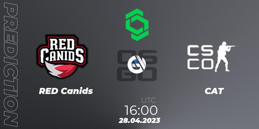 Prognoza RED Canids - CAT. 28.04.2023 at 16:00, Counter-Strike (CS2), CCT South America Series #7