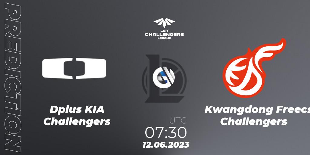 Prognoza Dplus KIA Challengers - Kwangdong Freecs Challengers. 12.06.23, LoL, LCK Challengers League 2023 Summer - Group Stage