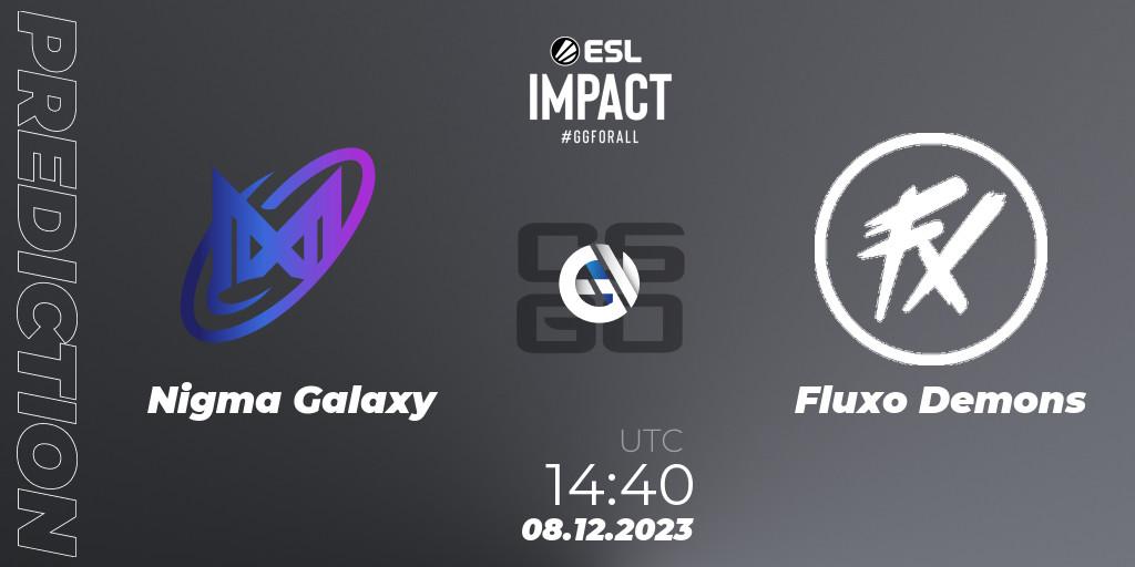 Prognoza Nigma Galaxy - Fluxo Demons. 08.12.23, CS2 (CS:GO), ESL Impact League Season 4