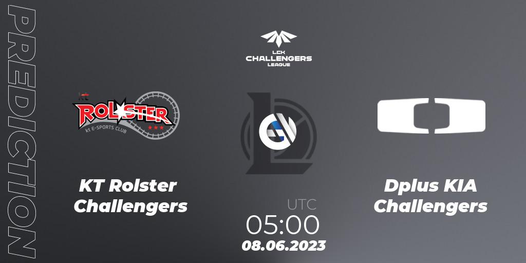 Prognoza KT Rolster Challengers - Dplus KIA Challengers. 08.06.23, LoL, LCK Challengers League 2023 Summer - Group Stage