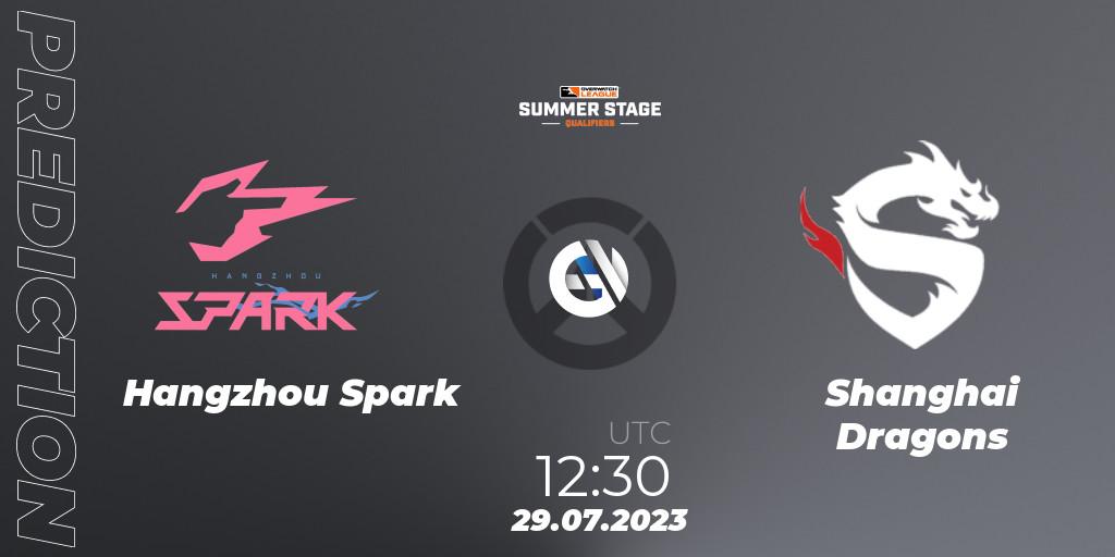 Prognoza Hangzhou Spark - Shanghai Dragons. 29.07.23, Overwatch, Overwatch League 2023 - Summer Stage Qualifiers