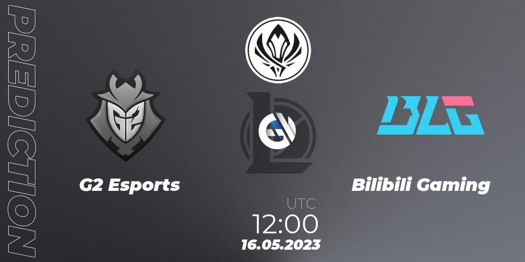 Prognoza G2 Esports - Bilibili Gaming. 16.05.23, LoL, MSI 2023 - Playoff