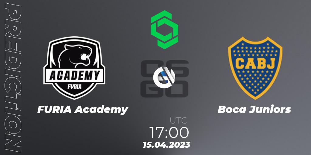 Prognoza FURIA Academy - Boca Juniors. 15.04.2023 at 17:15, Counter-Strike (CS2), CCT South America Series #6