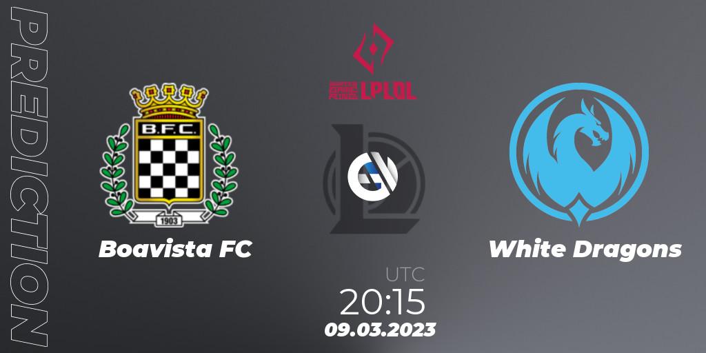 Prognoza Boavista FC - White Dragons. 09.03.2023 at 20:15, LoL, LPLOL Split 1 2023 - Group Stage