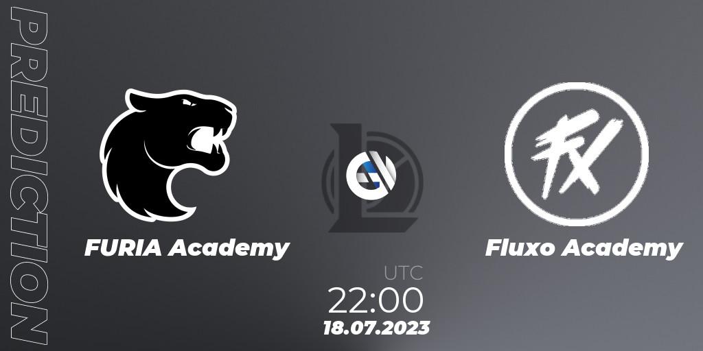 Prognoza FURIA Academy - Fluxo Academy. 18.07.2023 at 22:00, LoL, CBLOL Academy Split 2 2023 - Group Stage