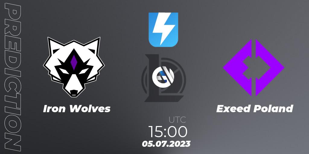 Prognoza Iron Wolves - Exeed Poland. 13.06.23, LoL, Ultraliga Season 10 2023 Regular Season