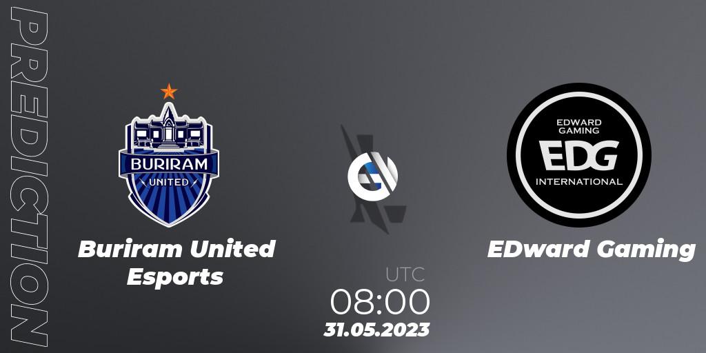Prognoza Buriram United Esports - EDward Gaming. 31.05.23, Wild Rift, WRL Asia 2023 - Season 1 - Regular Season